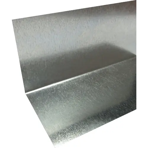4 In. x 4 In. x 10 Ft. Mill Galvanized Angle Window Flashing 4 In. x 4 In. x 10 Ft. Mill Galvanized Angle Window Flashing