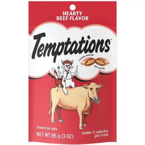 Hearty Beef 3 Oz. Cat Treat Hearty Beef 3 Oz. Cat Treat
