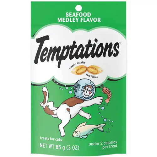 Seafood Medley 3 Oz. Cat Treat Seafood Medley 3 Oz. Cat Treat