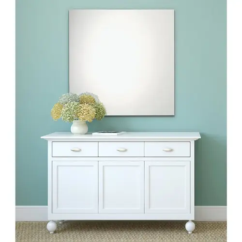Erias Home Design 36 In. W. x 48 In. H. Frameless Polished Edge Wall Mirror Erias Home Design 36 In. W. x 48 In. H. Frameless Polished Edge Wall Mirror