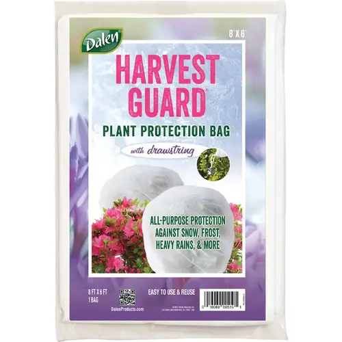 Harvest-Guard 8 Ft. L. x 6 Ft. W. Spun Bond Plant Protector Harvest-Guard 8 Ft. L. x 6 Ft. W. Spun Bond Plant Protector