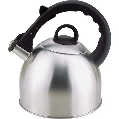 2.5 Qt. Stainless Steel Stove Top Tea Kettle Silver 2.5 Qt. Stainless Steel Stove Top Tea Kettle Silver