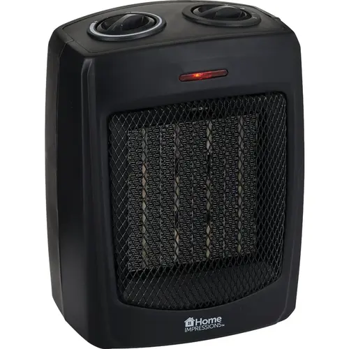 1500W 120V Ceramic Space Heater Black 1500W 120V Ceramic Space Heater Black