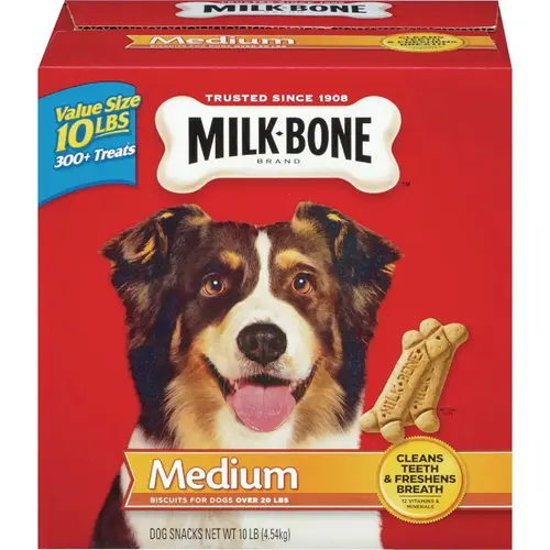Medium Dog Original Flavor Crunchy Dog Treat, 10 Lb. Medium Dog Original Flavor Crunchy Dog Treat, 10 Lb.