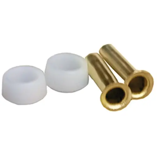 1/4 In. OD Hard Plastic & Brass Compression Insert 1/4 In. OD Hard Plastic & Brass Compression Insert