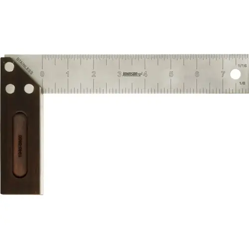 8 In. L English Professional Bamboo Try Square 8 In. L English Professional Bamboo Try Square