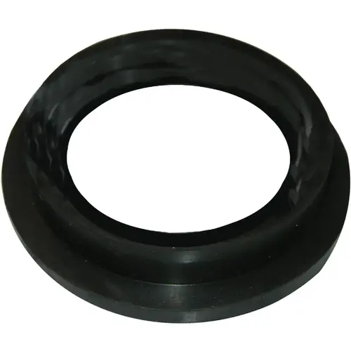 1-1/2 In. Black Rubber Toilet Spud Flanged Washer 1-1/2 In. Black Rubber Toilet Spud Flanged Washer