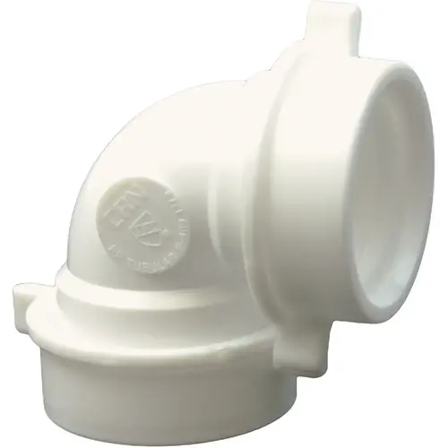 1-1/2 In. White Plastic Elbow 1-1/2 In. White Plastic Elbow