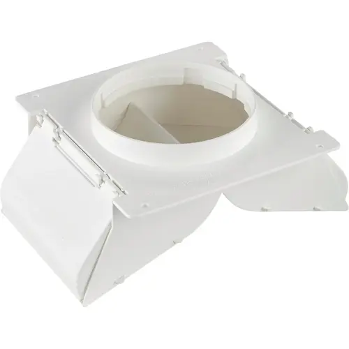 4 In. White Plastic No Pest Eave & Soffit Vent 4 In. White Plastic No Pest Eave & Soffit Vent