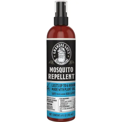 4 Oz. All Natural Mosquito Repellent Pump Spray 4 Oz. All Natural Mosquito Repellent Pump Spray