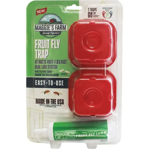 Indoor Fruit Fly Trap - pack of 2 Indoor Fruit Fly Trap - pack of 2