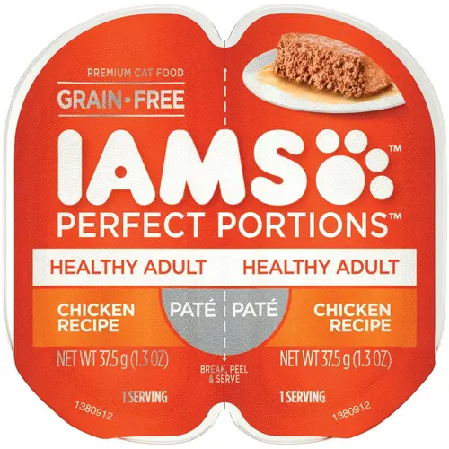 Perfect Portions Healthy Adult 2.6 Oz. Chicken Flavor Adult Wet Cat Food Perfect Portions Healthy Adult 2.6 Oz. Chicken Flavor Adult Wet Cat Food