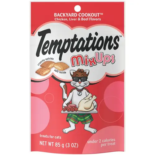 Mix Ups Backyard Cookout 3 Oz. Cat Treats Mix Ups Backyard Cookout 3 Oz. Cat Treats