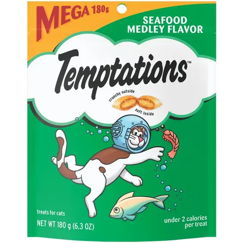 Seafood Medley 6.3 Oz. Cat Treats Seafood Medley 6.3 Oz. Cat Treats