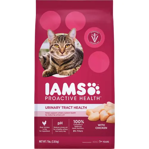 Proactive Health Urinary Tract Formula 7 Lb. Chicken Flavor Adult Dry Cat Food Proactive Health Urinary Tract Formula 7 Lb. Chicken Flavor Adult Dry Cat Food
