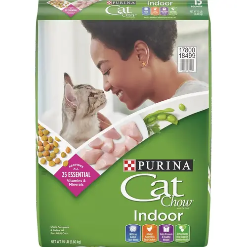 Cat Chow Indoor Formula 15 Lb. Chicken Flavor Adult Dry Cat Food Cat Chow Indoor Formula 15 Lb. Chicken Flavor Adult Dry Cat Food