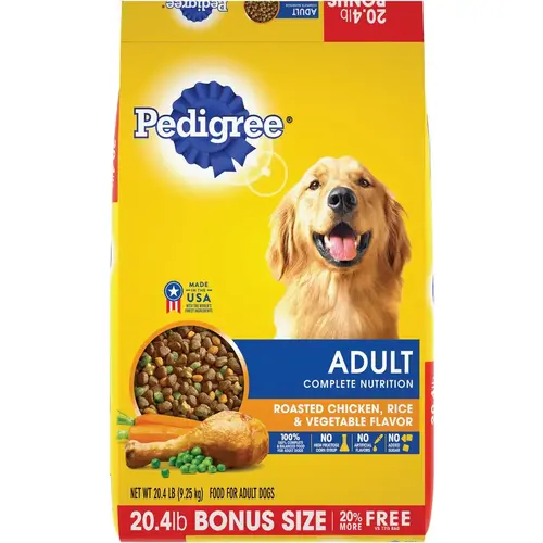 Complete Nutrition 20.4 Lb. Roasted Chicken, Rice, & Vegetable Adult Dry Dog Food Complete Nutrition 20.4 Lb. Roasted Chicken, Rice, & Vegetable Adult Dry Dog Food