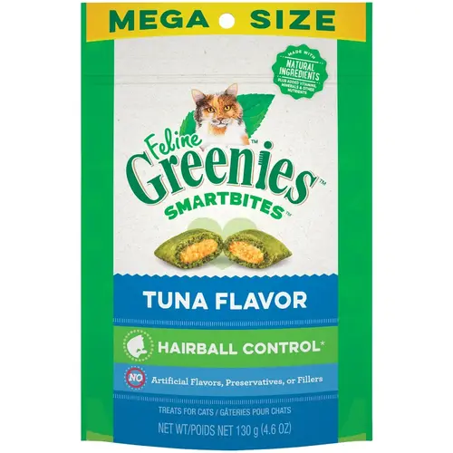 SmartBites Tuna 4.6 Oz. Hairball Control Cat Treats SmartBites Tuna 4.6 Oz. Hairball Control Cat Treats