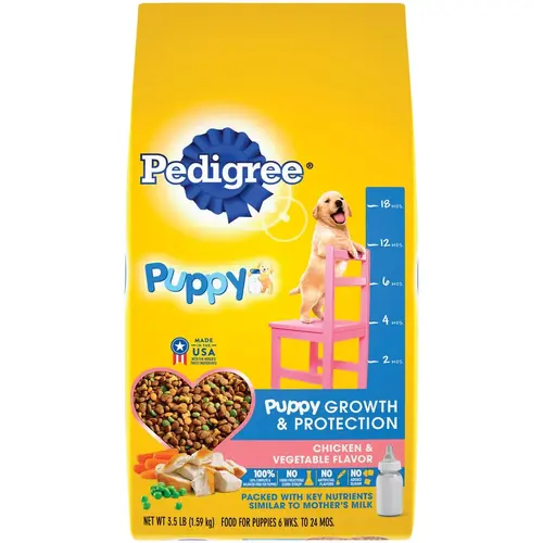 Complete Nutrition 3.5 Lb. Roasted Chicken, Rice & Vegetable Dry Puppy Food Complete Nutrition 3.5 Lb. Roasted Chicken, Rice & Vegetable Dry Puppy Food