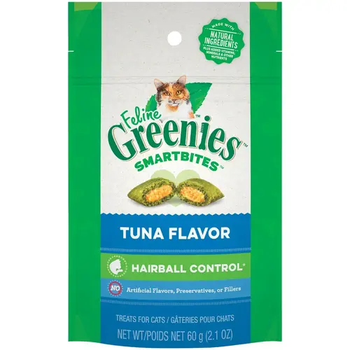 SmartBites Tuna 2.1 Oz. Hairball Control Cat Treats SmartBites Tuna 2.1 Oz. Hairball Control Cat Treats