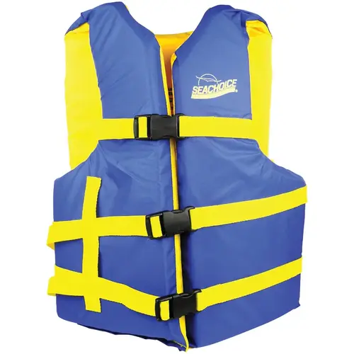 Adult USCG Type III 90 Lb. and Up Adjustable Boating Life Vest Adult USCG Type III 90 Lb. and Up Adjustable Boating Life Vest