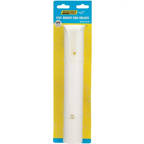 1-3/4 In. ID x 12 In. L White Polyurethane Side Mount Rod Holder 1-3/4 In. ID x 12 In. L White Polyurethane Side Mount Rod Holder