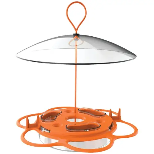 Plastic Oriole Buffet Feeder Orange Plastic Oriole Buffet Feeder Orange