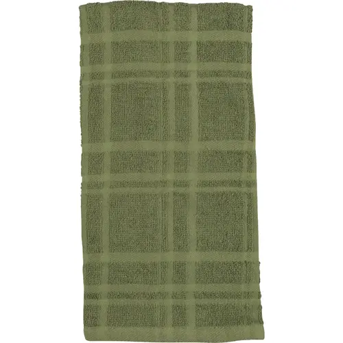 Solid Meadow Terry Kitchen Towel - pack of 6 Solid Meadow Terry Kitchen Towel - pack of 6