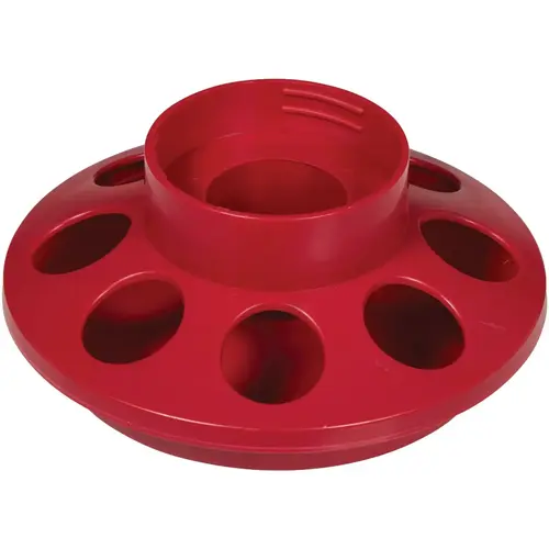 1 Qt. Capacity Polypropylene Poultry Feeder Base 1 Qt. Capacity Polypropylene Poultry Feeder Base