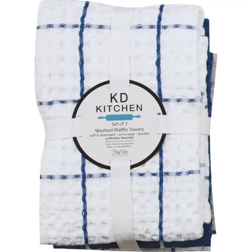 True Blue Waffle Kitchen Towel - pack of 6 True Blue Waffle Kitchen Towel - pack of 6