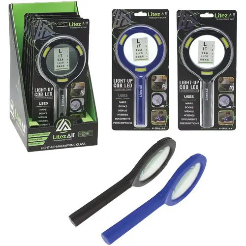 COB LED Lighted Handheld Magnifying Glass COB LED Lighted Handheld Magnifying Glass