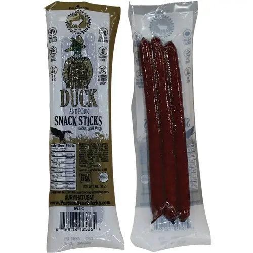 3 Oz. Duck Multi-Pack Snack Stick Jerky 3 Oz. Duck Multi-Pack Snack Stick Jerky