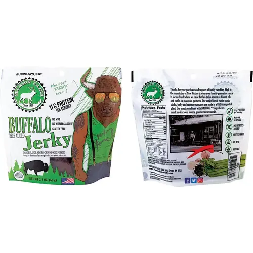 Pearson Ranch 2.1 Oz. All-Natural Buffalo Jerky Pearson Ranch 2.1 Oz. All-Natural Buffalo Jerky