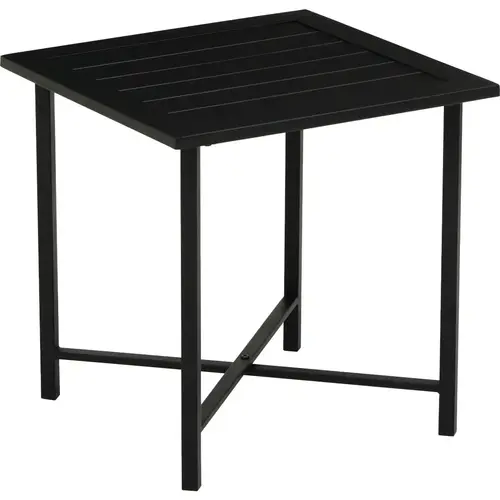 Windsor 18 In. x 18 In. Steel Slat Side Table Windsor 18 In. x 18 In. Steel Slat Side Table
