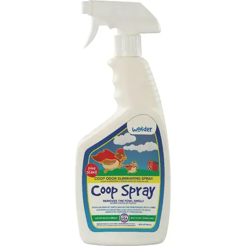 Wonder 24 Oz. Coop Spray Odor Eliminator Wonder 24 Oz. Coop Spray Odor Eliminator