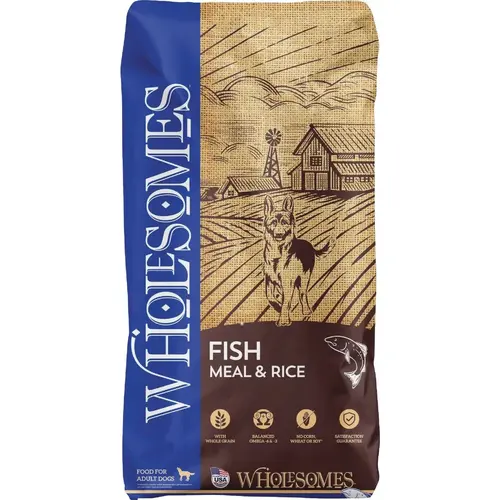 40 Lb. Fish Meal/Rice Dry Dog Food 40 Lb. Fish Meal/Rice Dry Dog Food