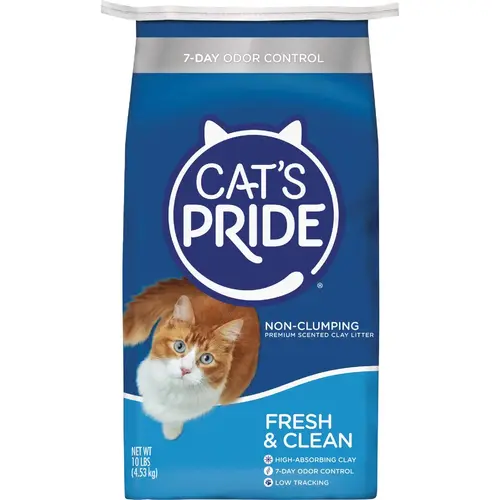 10 Lb. Fresh & Clean Non-Clumping Cat Litter 10 Lb. Fresh & Clean Non-Clumping Cat Litter