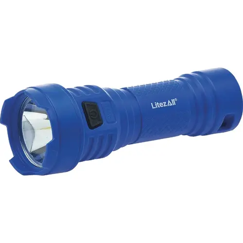 Ultralite 120 Lm. Rechargeable LED Flashlight Black/Blue Ultralite 120 Lm. Rechargeable LED Flashlight Black/Blue