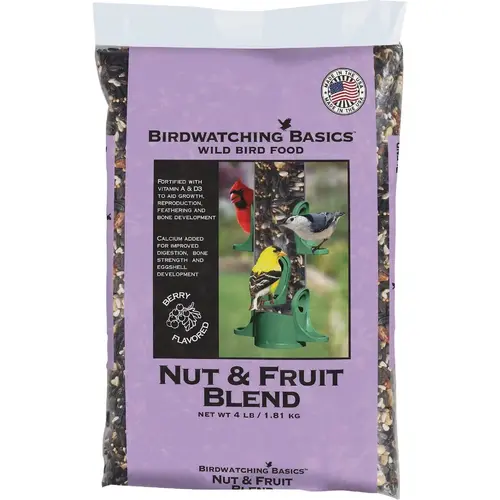 4 Lb. Nut & Fruit Blend Wild Bird Food 4 Lb. Nut & Fruit Blend Wild Bird Food