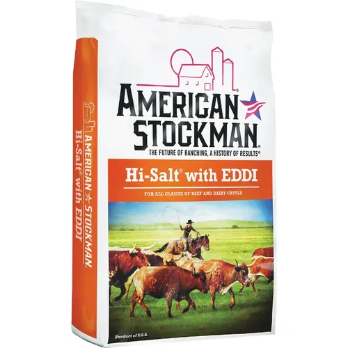 Hi-Salt with EDDI 50 Lb. Trace Mineral Salt Hi-Salt with EDDI 50 Lb. Trace Mineral Salt