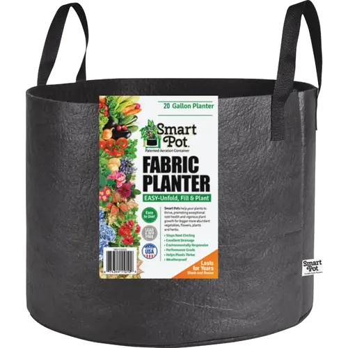 20 Gal. Black Fabric Melon Grow Bag 20 Gal. Black Fabric Melon Grow Bag