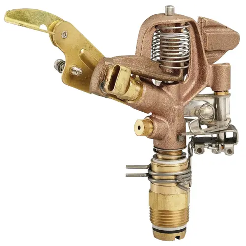 Brass 25 Ft. to 48 Ft. Dia. Impulse Sprinkler Head