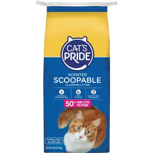 10 Lb. Scented Scoopable Cat Litter 10 Lb. Scented Scoopable Cat Litter
