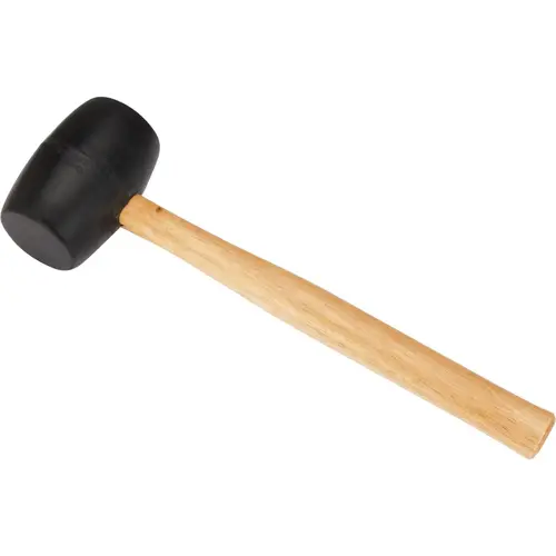 28 Oz. Rubber Mallet with Hardwood Handle 28 Oz. Rubber Mallet with Hardwood Handle