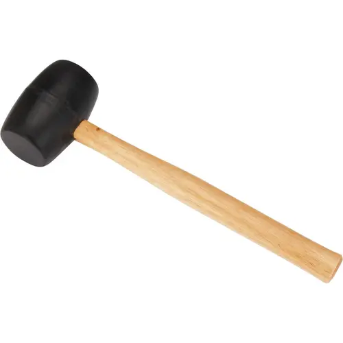 20 Oz. Rubber Mallet with Hardwood Handle 20 Oz. Rubber Mallet with Hardwood Handle