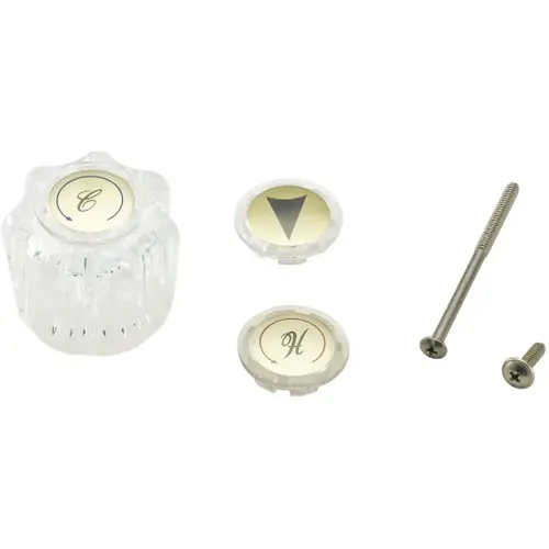 Hot/Cold Arrow Acrylic Handle Repair Kit Hot/Cold Arrow Acrylic Handle Repair Kit