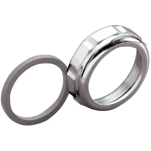 1-1/2 In. x 1-1/4 In. Die-Cast Slip Joint Nut and Washer 1-1/2 In. x 1-1/4 In. Die-Cast Slip Joint Nut and Washer