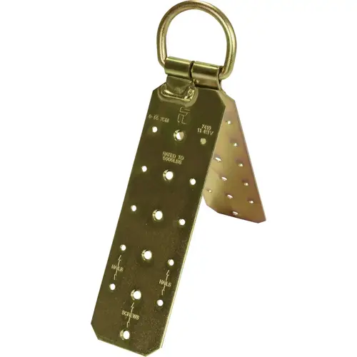 Reusable Heavy-Gauge Steel Roof Anchor Reusable Heavy-Gauge Steel Roof Anchor