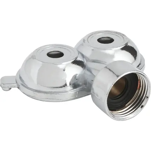 Metal 30 Ft. Dia. Twin Spot Stationary Sprinkler, Metallic Metal 30 Ft. Dia. Twin Spot Stationary Sprinkler, Metallic