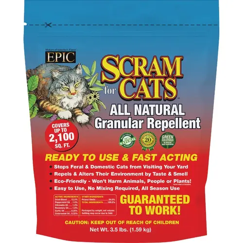 Enviro Protection 3.5# Cat Scram Shaker Bag Enviro Protection 3.5# Cat Scram Shaker Bag
